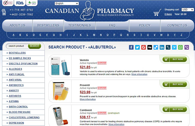 Over the counter rescue inhalers - buy albuterol without prescription online